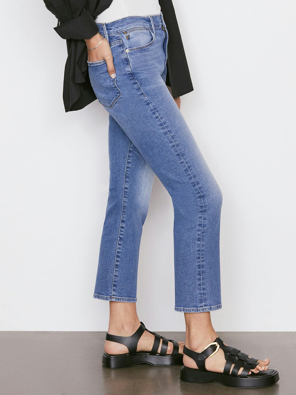 jeans side view